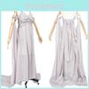 Costume Cosplay Vestito Lungo di Daenerys di Game Of Thrones per Halloween e Role Play Anime