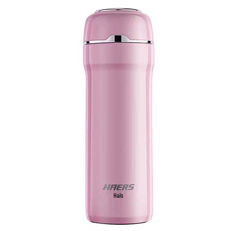 HAERS 420ml Lightweight Vacuum Insulated Portable Water Bottle