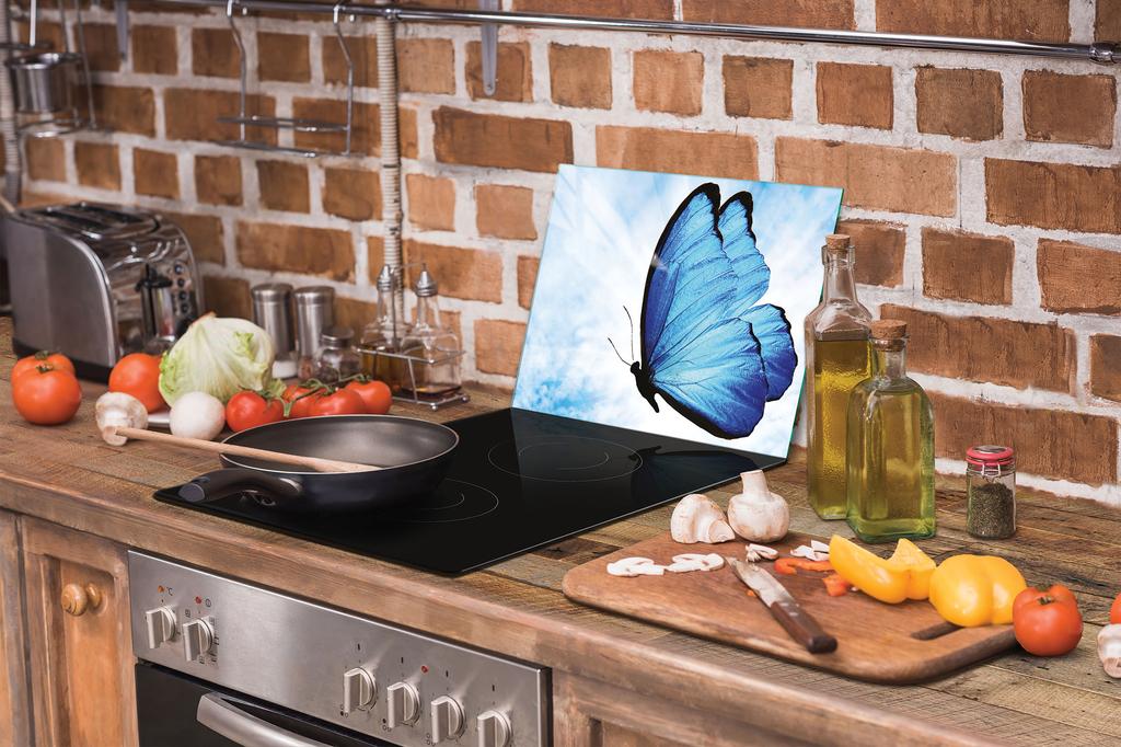 SZKLANA DESKA DO KROEJNIA 30x22 MOTYL