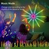 Bluetooth 5V USB Firework LED String Lights Garland APP Remote Control RGBIC 5050 Music Sync Living Room Wedding Party Decor