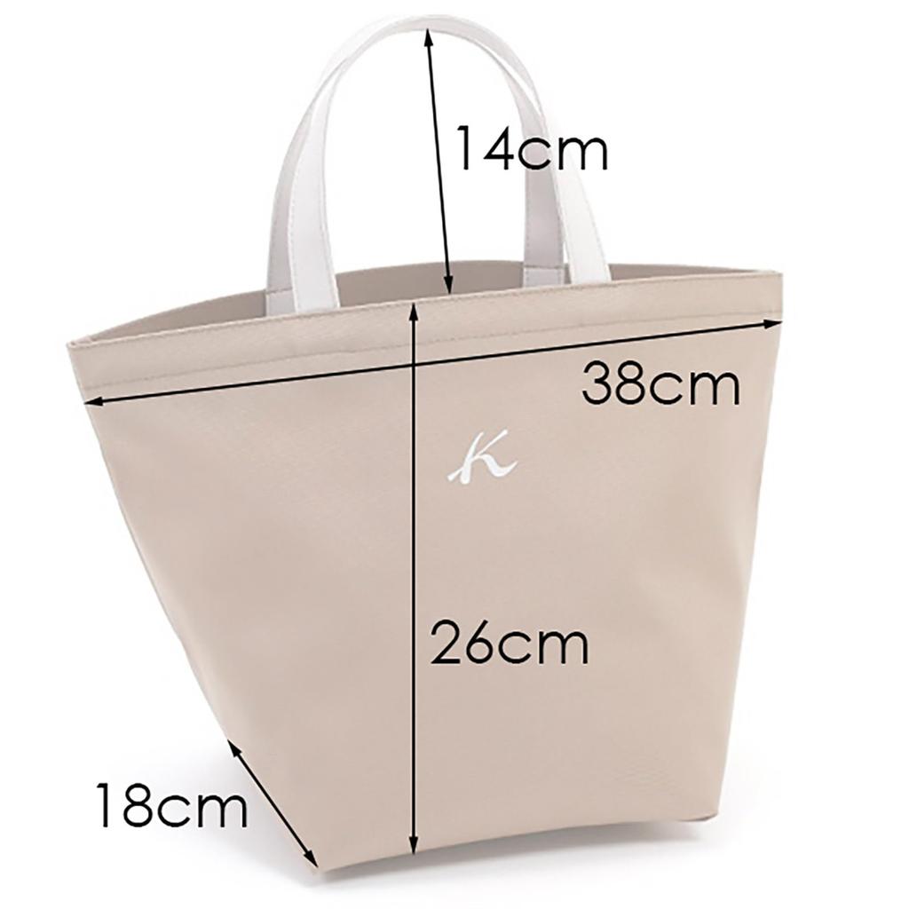 Kitamura 2-Way Shopping Bag RH0561 Women's Dark BlueLight Gray [Navy] 10821 Free Size