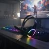 Casque Gaming - SHOP-STORY - LUMICASQ - LED Multicolores - Micro Flexible - 40mm Stéréo