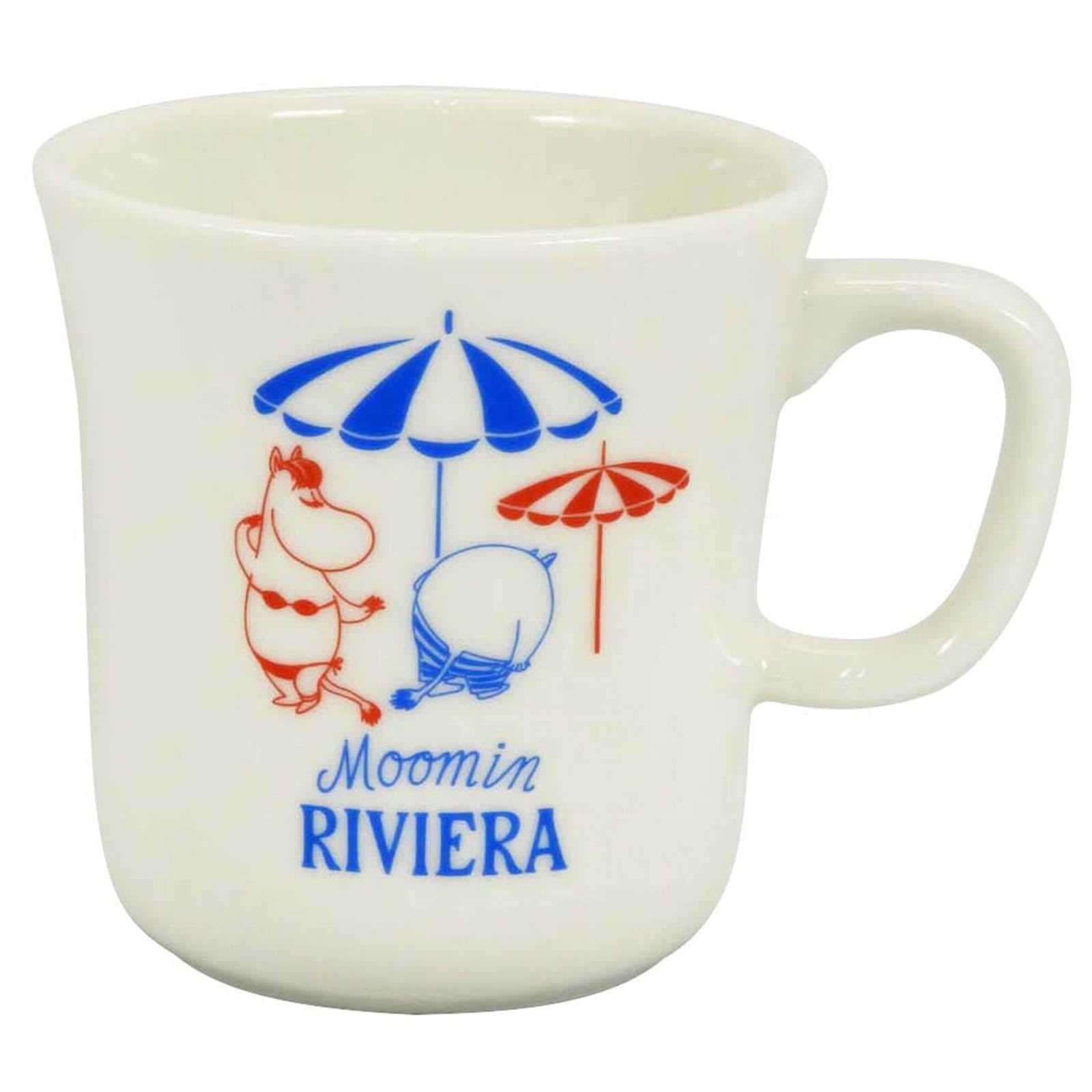 

Керамическая кружка Moomin Riviera 300 мл. Сделано в Японии. (Муми)