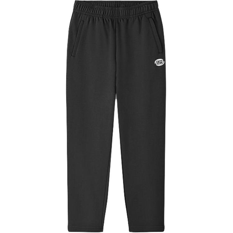 Skechers Straight Leg Knitted Comfortable Soft Breathable Mid Rise Casual Pants Men bottoms L325M106-0018 S