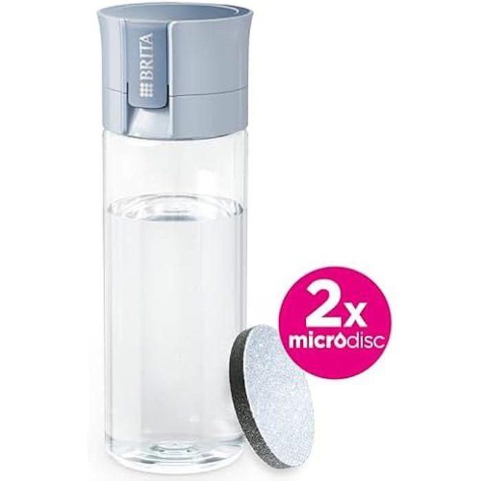Bouteille filtrante BRITA Vital - Bleu clair - Filtre le chlore - Les impuretés organiques