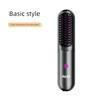Wireless Hair Straightening Comb with Negative Ions That Won'T Damage Hair, Dual-Use Portable Straightener Electric Comb, High-End Hair Styling Tool