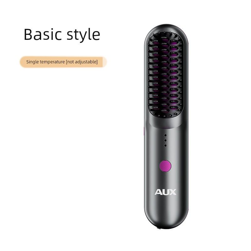 

Wireless Hair Straightening Comb with Negative Ions That Won T Damage Hair, Dual-Use Portable Straightener Electric Comb, High-End Hair Styling Tool [Basic Model]