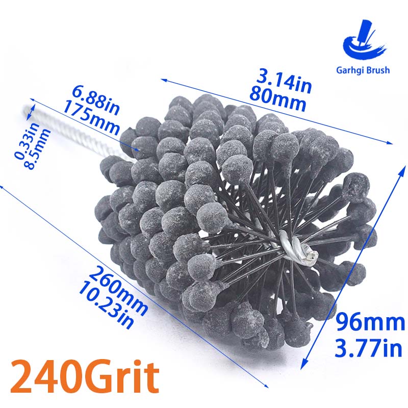 HOT SALE 105MM Cylinder Hone Brushes Flexible Bore Rotary Honing Tool Engine Camshaft Motorcycle Car Grinding Deburring Metal