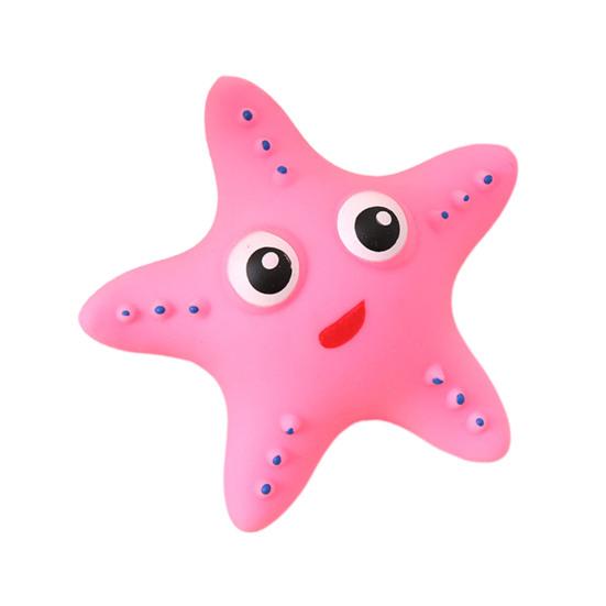 Stress Relief Cartoon Starfish Toy Decompression Star Shape Stress Ball Anti-anxiety Flour Filling