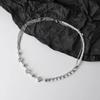 ins style design versatile necklace women's opal pearl splicing collarbone chain neck chain pendant jewelry
