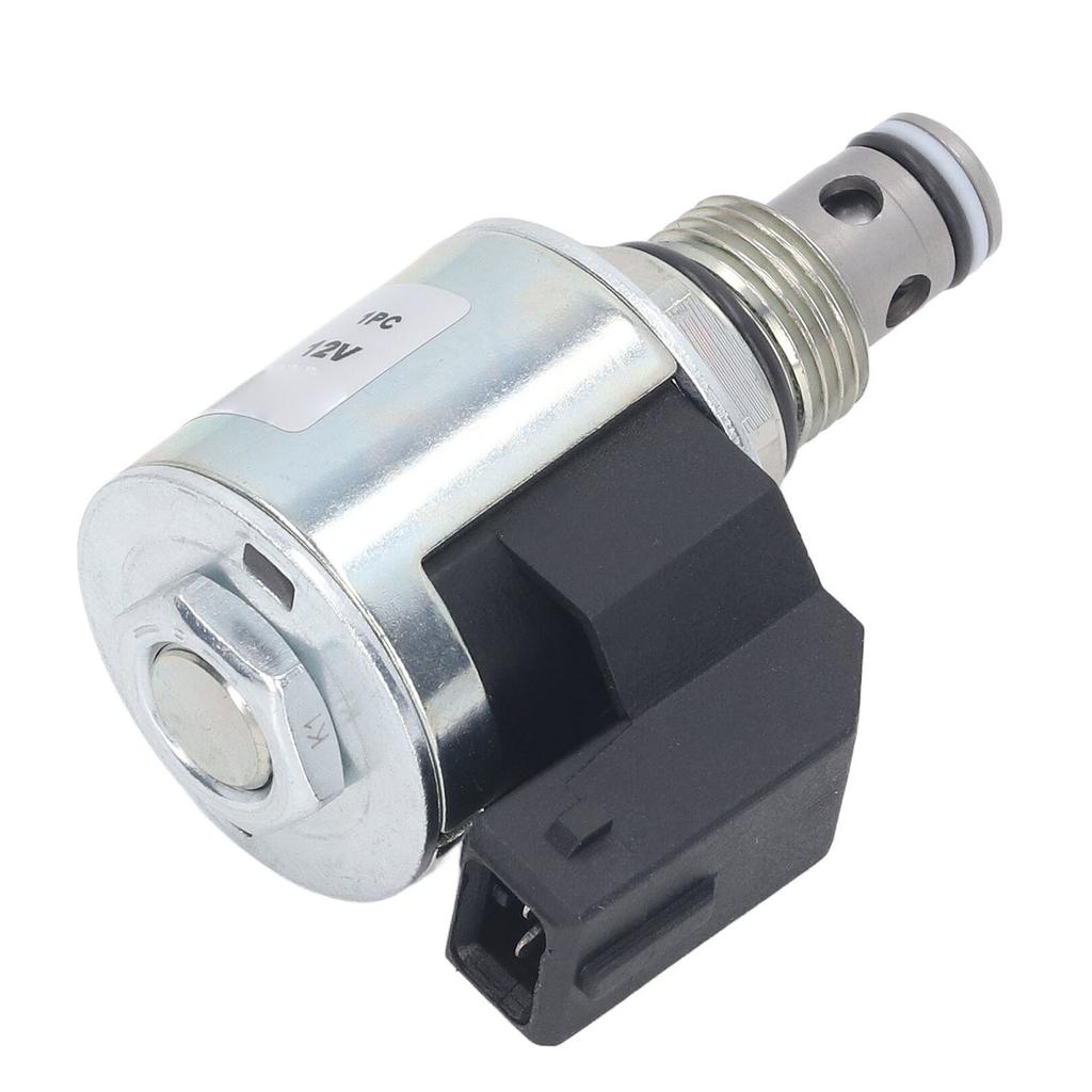 12V Excavator Solenoid Valve Quick Response Energy Saving 6401312 Solenoid Valve Replacement for JCB Backhoe 3CX 4CX 4C