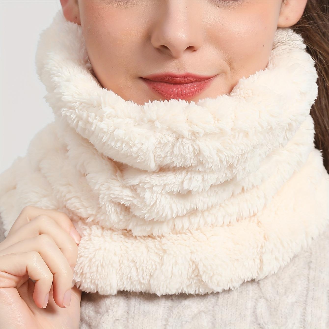 Sciarpa Tubolare Da Donna Invernale In Morbido Cashmere, Antivento E Calda, Accessorio Moda Per Ciclismo E Passeggiate