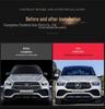 Compatible Vertical Bar Grille for 2020 GLE300, 450, 350, 400, GLE53 AMG, GT 