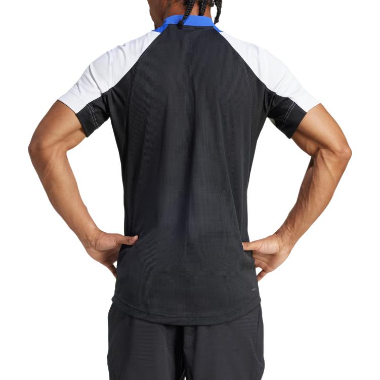 adidas U.S. Hard Court Grand Slam Series Tennis Pro HEAT.RDY FreeLift Shirt Color Block Fashion Comfortable Tennis Short Sleeve Polo Men Polo IT2262
