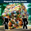 Magnetic Building Blocks Toy Building Blocks Full Set of Children's DIY Assembly Toy Building Blocks Table Building Games June 1