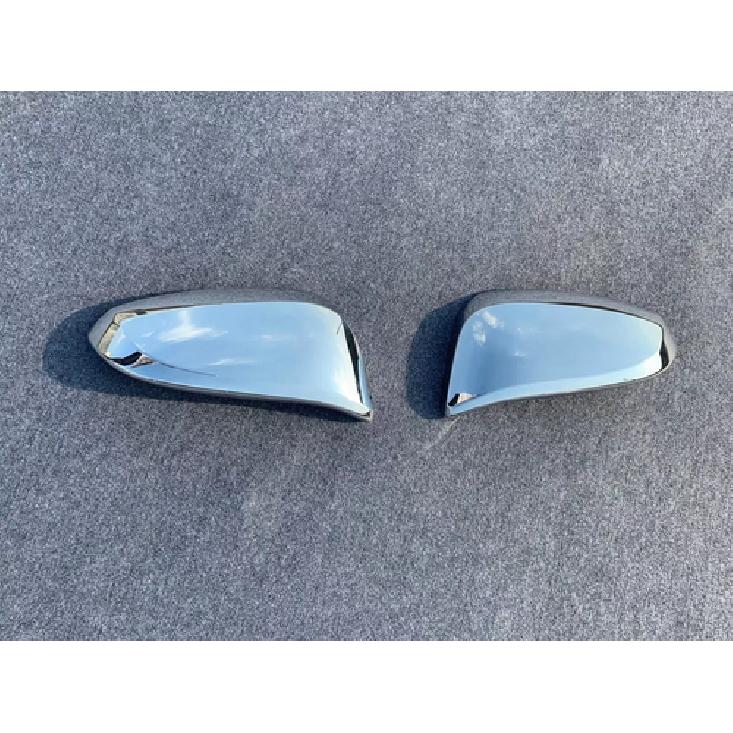 Chrome Rearview Side Mirror Cover Trim For -2024 Toyota Harrier Venza ABS 2P