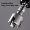 Alloy Steel Thread Opener Set Durable Inner Outer Thread Universal Hex Handle for Mechanical Repair DIY Projects