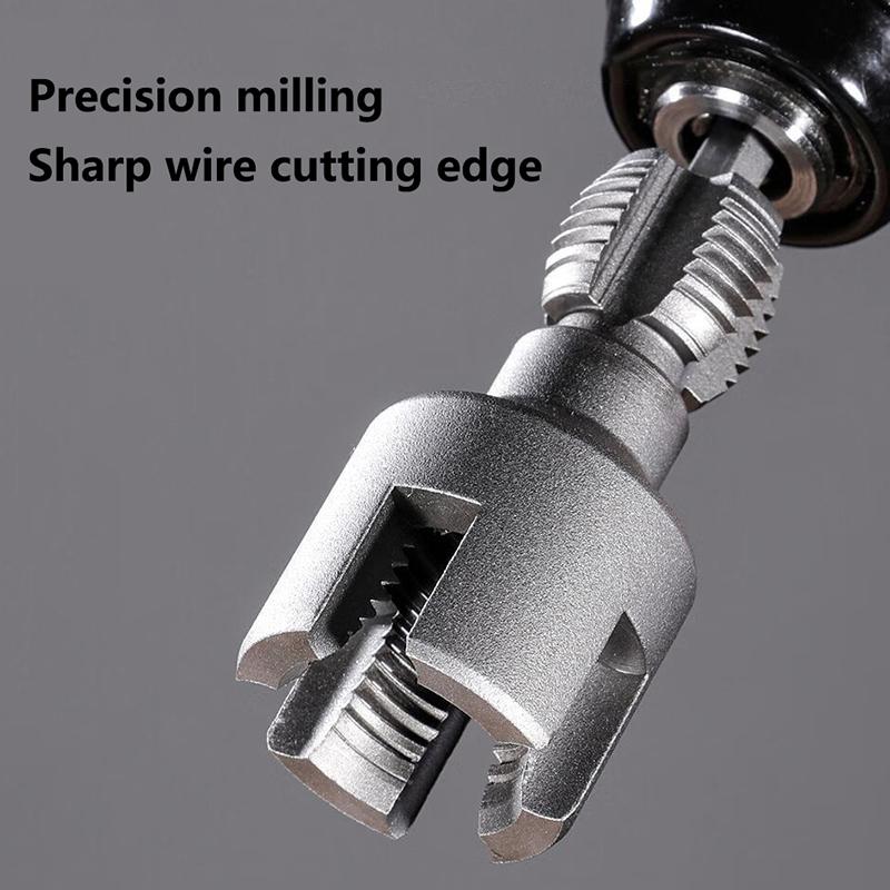 Alloy Steel Thread Opener Set Durable Inner Outer Thread Universal Hex Handle for Mechanical Repair DIY Projects