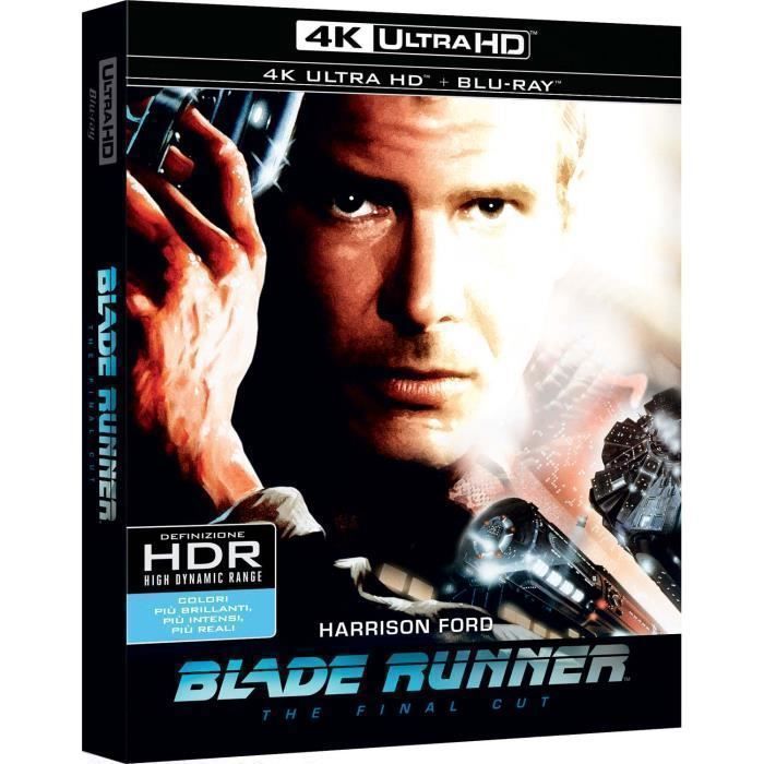 DVD Italien Importé, Titre Original: Blade Runner - the Final Cut (4k Ultra Hd+blu-ray) [Import Italien]