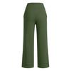 Women's High Waisted Loose Fit Yoga Pants with Pockets and Button Straight Leg Casual