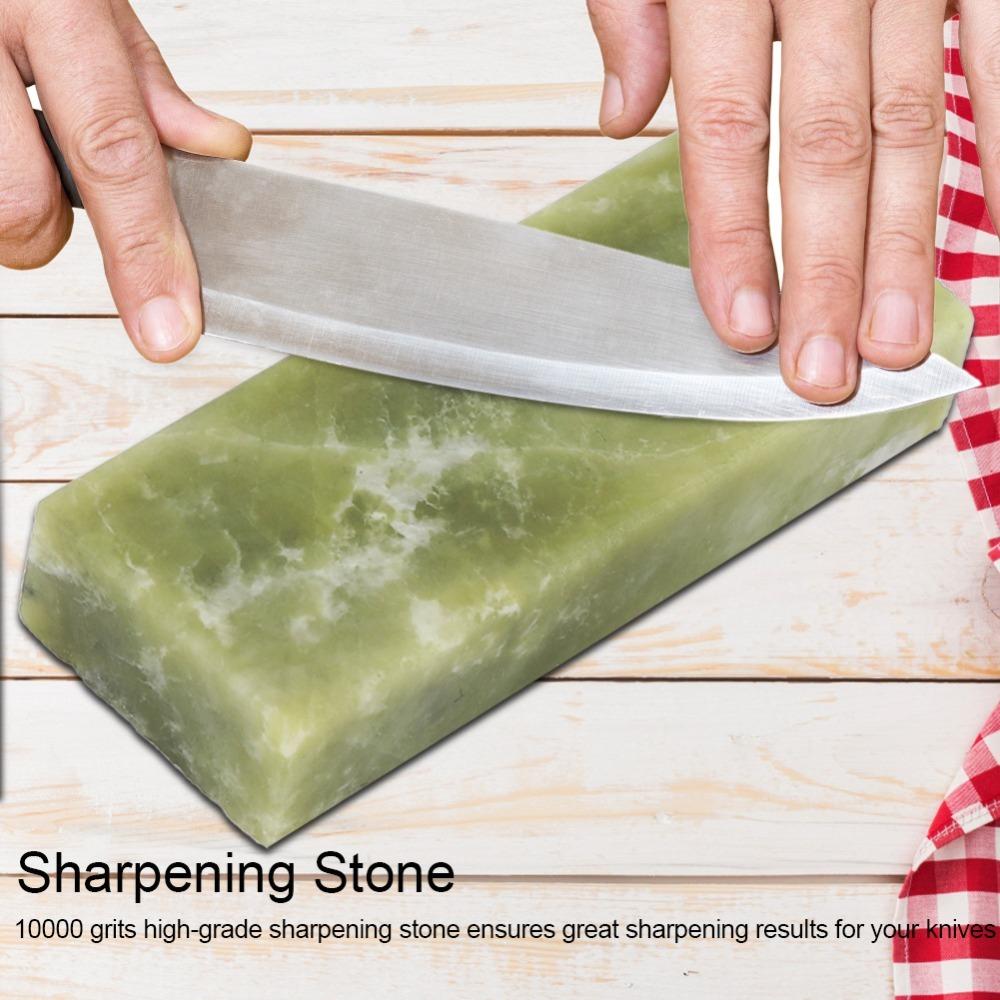 

10000 Grid Knifes Sharpener Mini Whetstone Polishing Grinding Tool Sharpening Stone Kitchen зелений