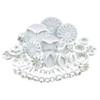 33pcs Fondant Cutters Cookie Plunger Cutters Snowflake Flower Leaf Butterfly Shape Icing Modelling Tools for Cake Sugarcraft Decorating