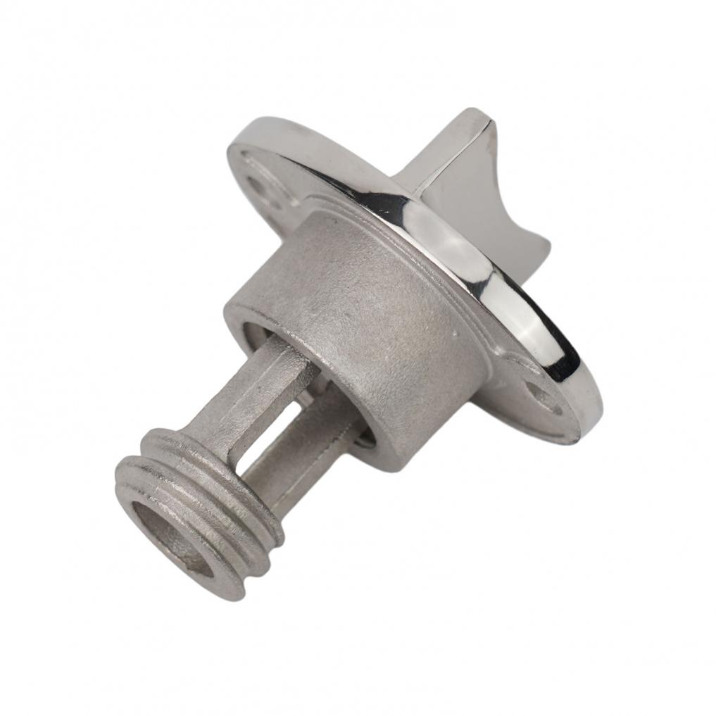 Easily Installed Marine Grade 316 Stainless Steel Oval Drains for Boats