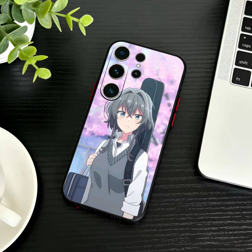 Asanagi Yori and Kino Himari Phone Case For Samsung S26,S25,S24,S23,S22,S21,S20,S30,Ultra,Plus,Fe,Note,5G Black Cover