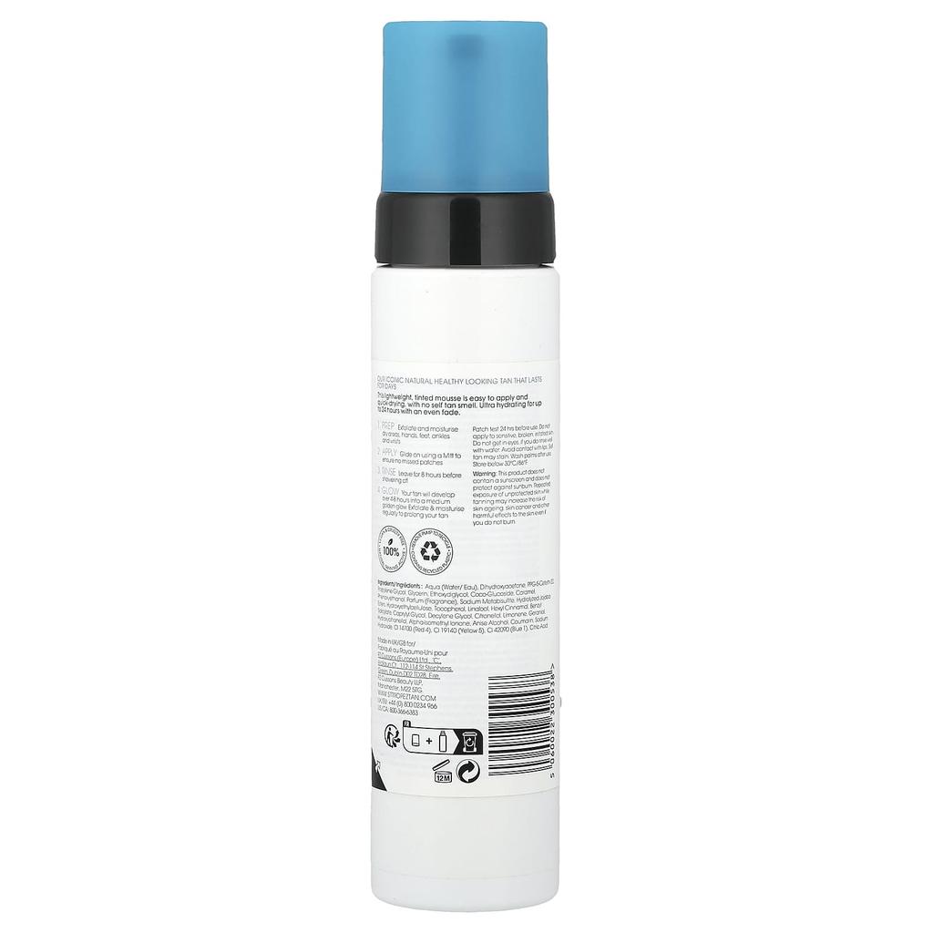 St. Tropez Self Tan, Bronzing Mousse, Classic, 240ml (8fl Oz)