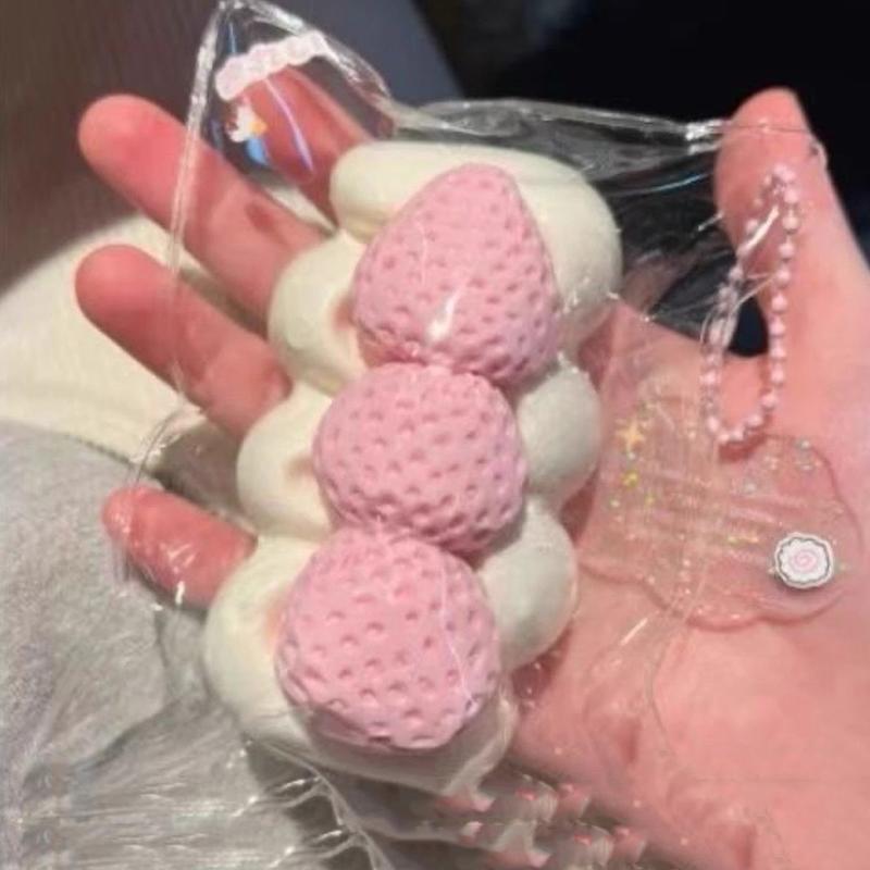 

Красное яблоко клубника яичный тарт клубничный крем батончик сквиши игрушка для снятия стресса сенсорная игрушка для детей взрослых снятие тревоги расслабление