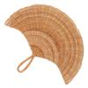 Decorazione da parete in rattan con ventaglio, stile nord europeo, decorazione da parete in rattan intrecciato e appeso per soggiorno