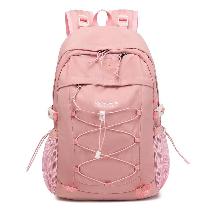Schoolbag Korean Trend Student Backpack Male and Female Couples Junior High School High School College School Bag Three-in-One Casual Outdoor Bag