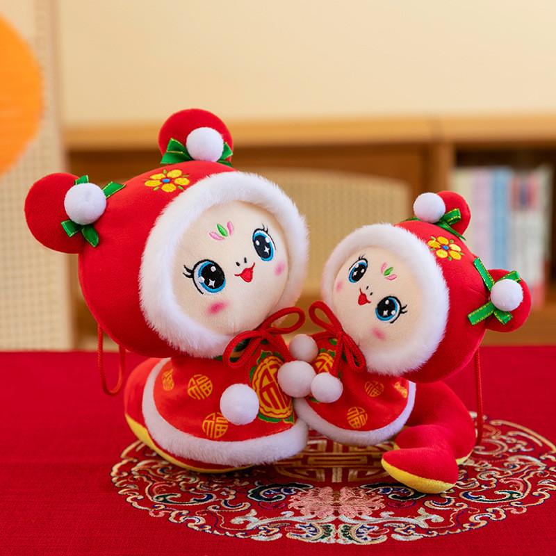 Adorable Plush Snake Year Zodiac Toy Soft And Cuddly Doll For New Year Celebrations