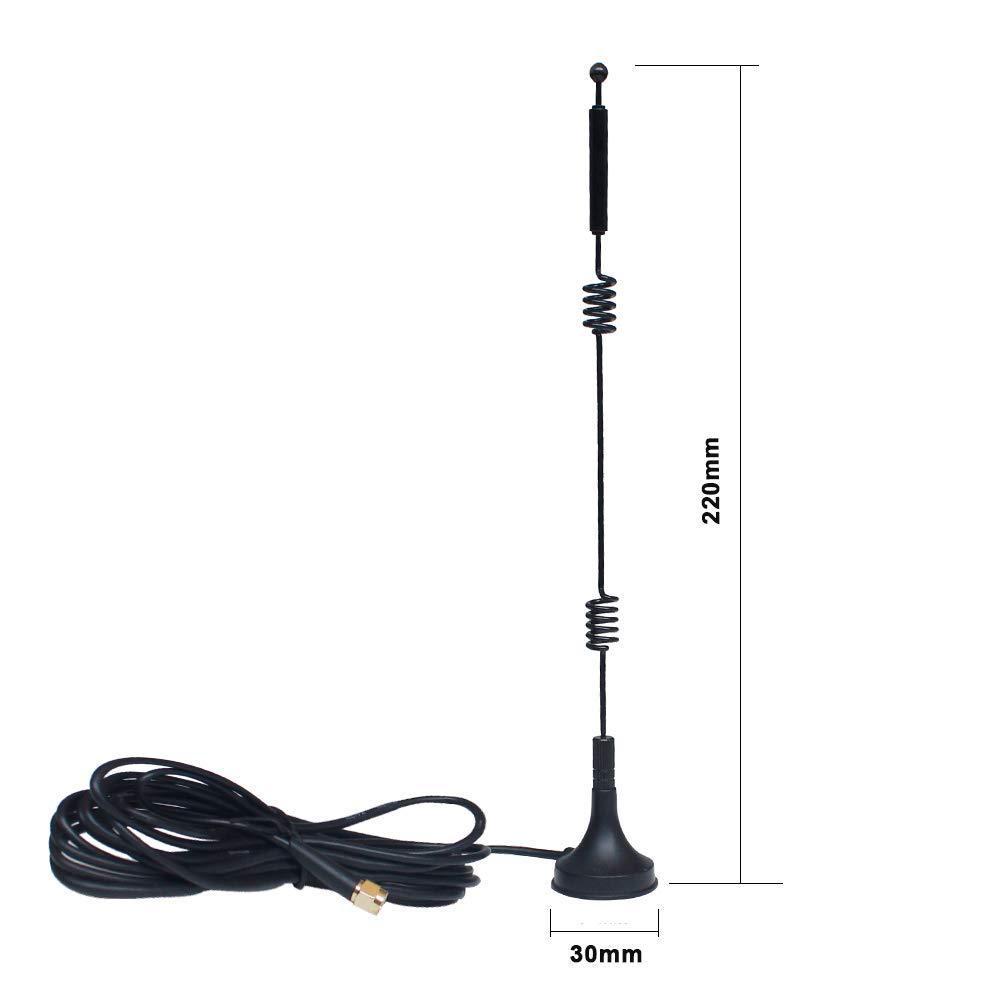2.4G/5.8G Small Suction Cup High-Gain LTE LORA Antenna for Data Collection