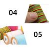 Waxed Sewing Thread for Leather Sewing Hand Stitching Polyester Sewing Thread 0.55mm Beading Cord Thread 120yds/Roll