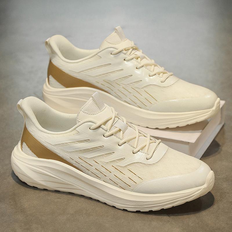 Men's Shoes Spring and Autumn Black Mesh Sneakers Men's Daily Lightweight Outdoor Casual Running Travel Shoes