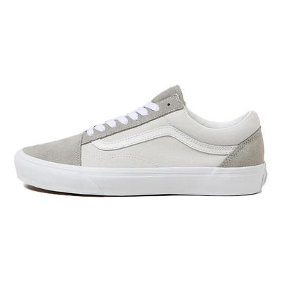 Séria Old Skool Jednoduché Všestranné Nízke Skateboardové Topánky Unisex Tenisky Šedá Biela VN000CT8BGF