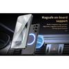 Leather Case for Samsung Galaxy S24+ Ultra Plus S23+ S22+ S21+ S20+ Ultra Plus FE Note 20 Ultra Car Magnetic Holder Phone Cover