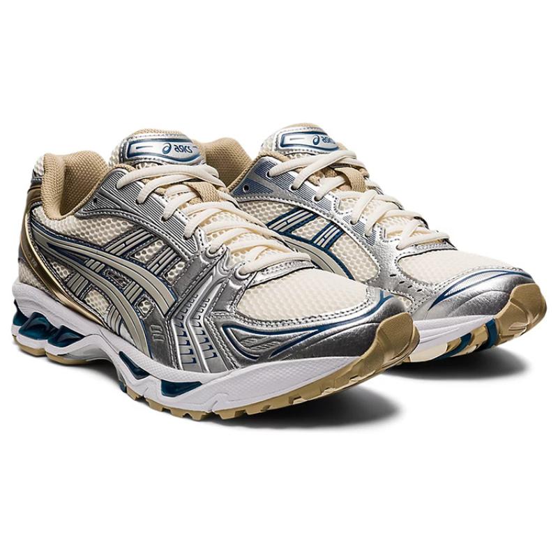 Asics Gel Kayano 14 Cream Pure Silver Champagne Sneakers 1201A019-105