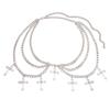 Waist Chain Hot Pants Multilayered Chain Sexy Metallic Cross for Party/Club for Banquet Costume Jewelry Waist Belt