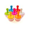Silicone World 9/7 Holes Popsicle Silicone Molds DIY Ice Cream Pops Mold Ice Tray Children Fruit Shake Complementary Food Box