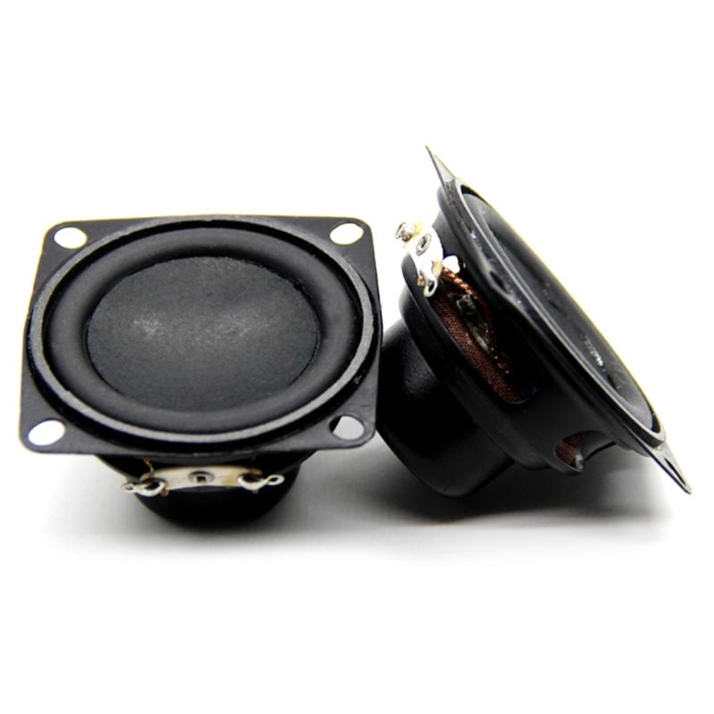 53mm Speaker Unit Compact 2inch 4 Ohm 10W Speaker Replacement Versatile Metal Speaker Component for Portable Devices