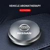 Auto Duft Lufterfrischer Duft Parfüm Aluminiumlegierung UFO Design Für Nissan X-trail Qashqai Note Juke leaf Sentra Patrol