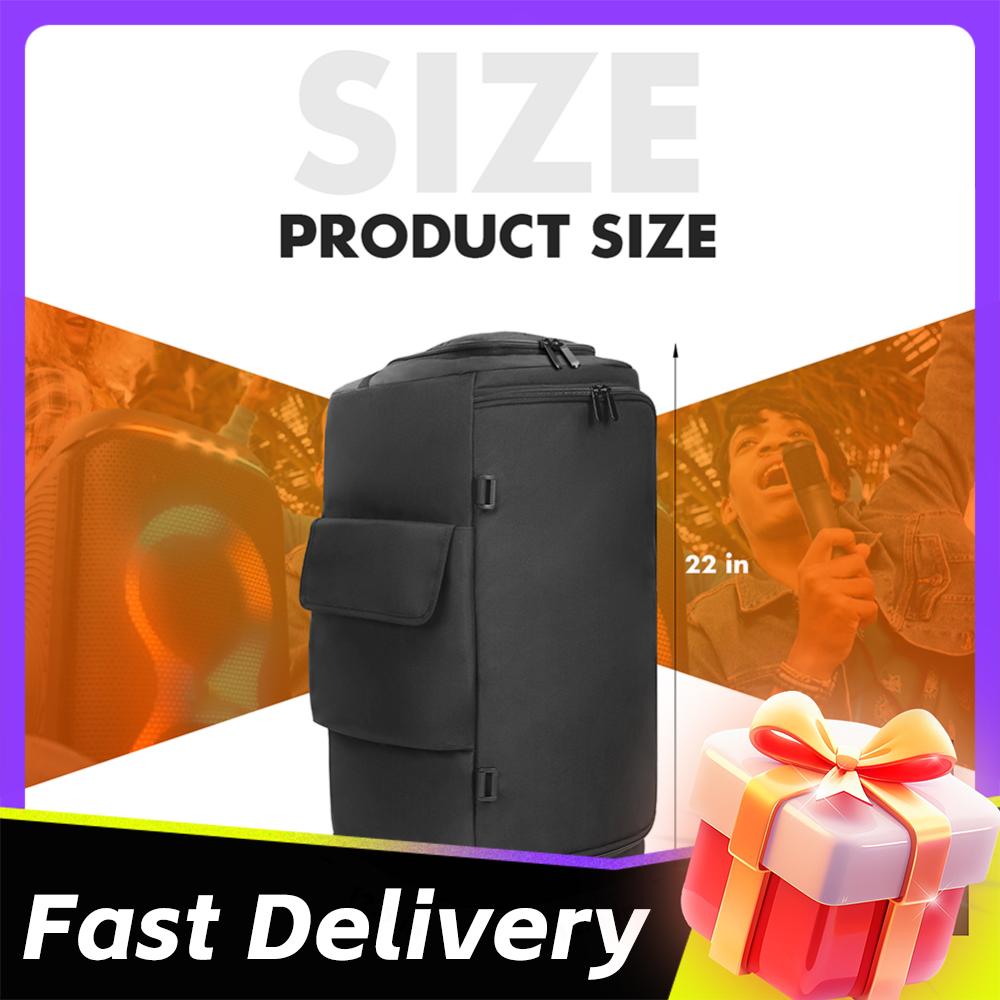Speaker Carrying Case For JBL PARTYBOX 110/120 Outdoor Speaker Portable Carry Tote Bag Shockproof Double-Sided Protective Cover