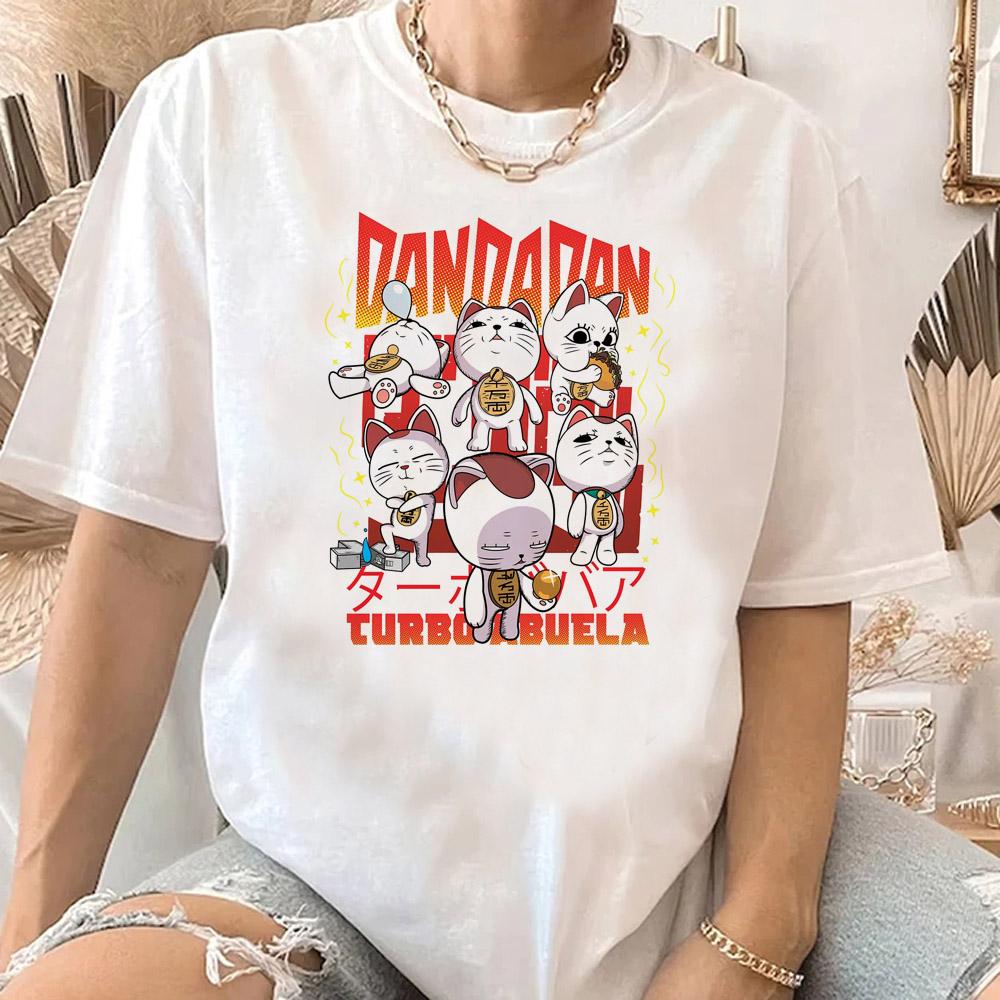 

Dandadan Seiko Ayase Tshirt Cosplay Momo Anime Shirt Cartoon Graphic T Shirts Womens Clothing Fashion Tees 4XL