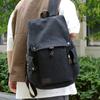 Schoolbag Men's Backpack Casual Simple Backpack Cloth Bag Junior High School Student School Bag Large Capacity Travel Computer Bag