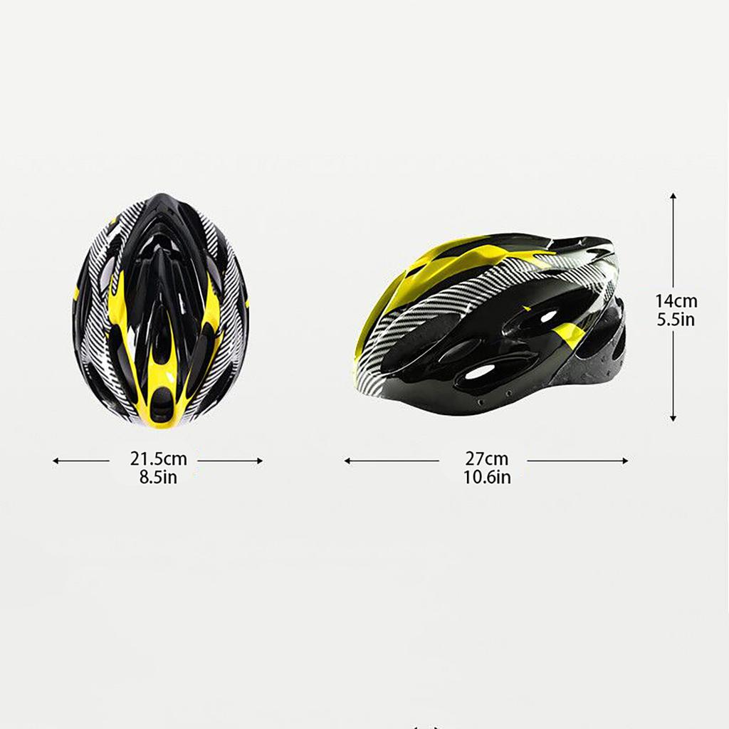 Cycling Helmet Comfort Lining Lightweight Fiber Texture Helmet Adult Mountain Bike Cycling Equipment