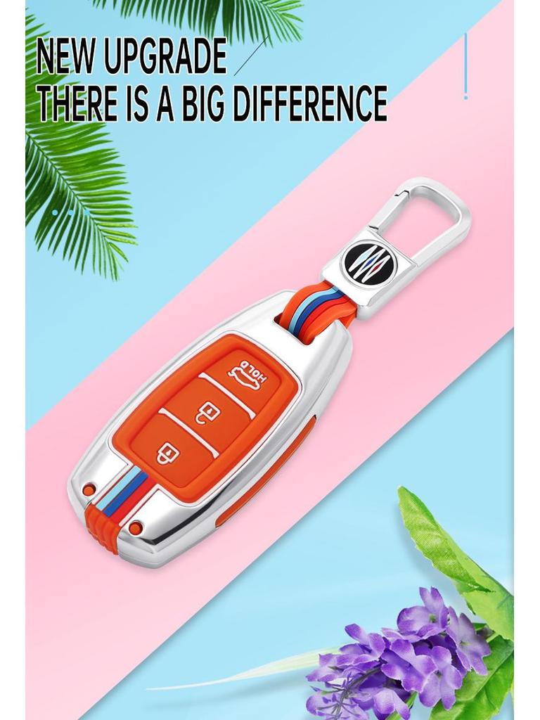 Compatible Key Case for Beijing Hyundai: Mistra, Elantra, ix35, Festa, ix25, Verna, Sonata, Santa Fe.