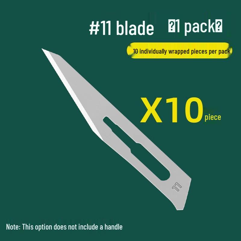 

Ремесленный скальпель из углеродистой стали: Ручки из нержавеющей стали №3 и №4 с лезвиями №11 и №23 для гравировки и ремонта мобильных телефонов 60°+ 1-5cm