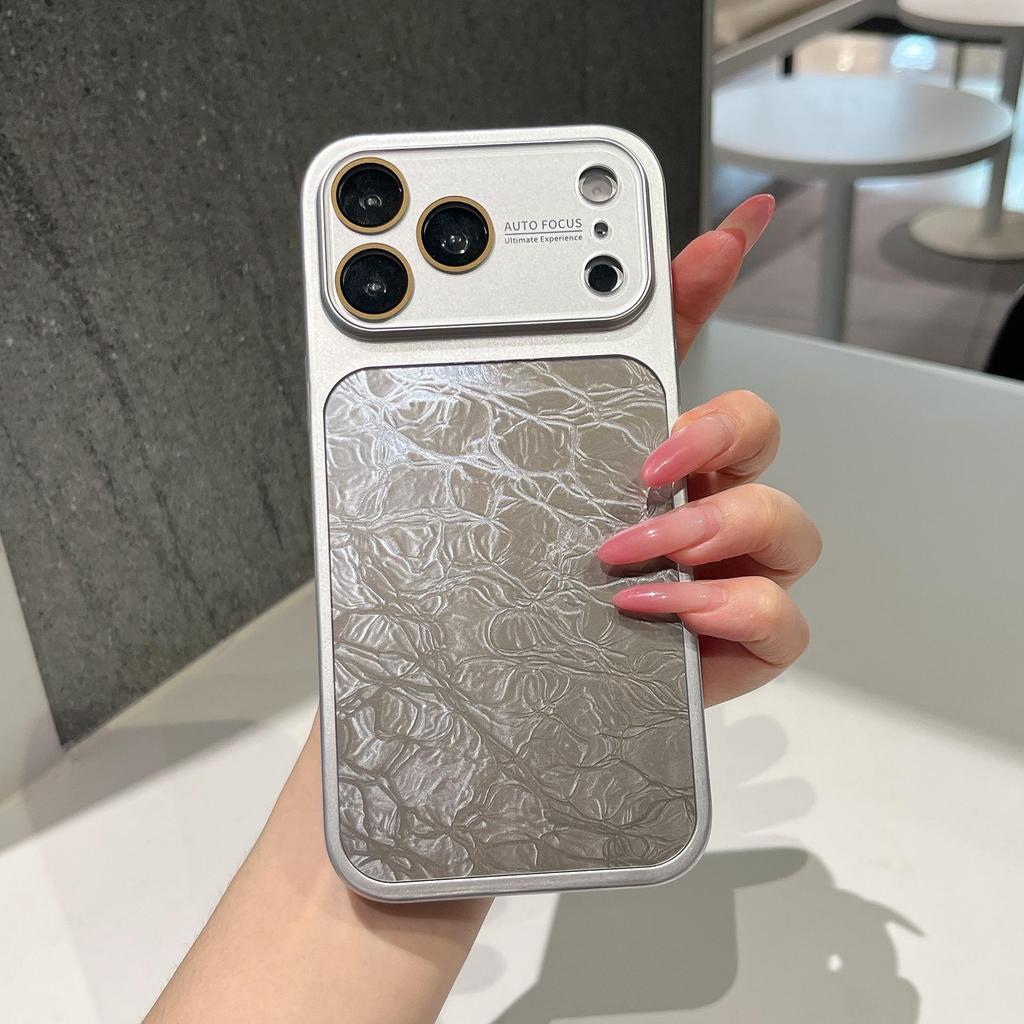 High-Value Niche Ice Crack Pattern Case for iPhone 17 Pro Max and Apple 16 Pro – Full Coverage with Drop Protection.
